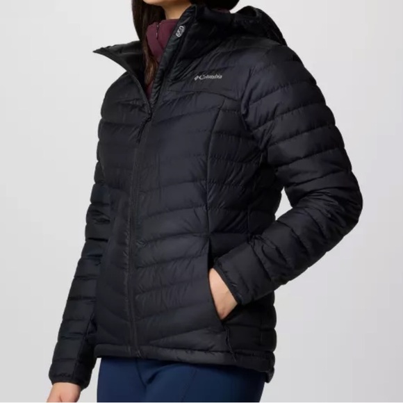 Women’s’ Columbia Coat. New. Westridge-Hooded Down Jacket. Black. Large Coat - Picture 4 of 13